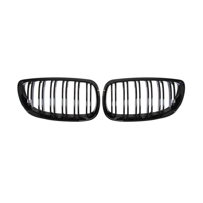 Front Grill Grills Für 3 Serie Für E92 Für E93 Für M3 2006 2007 2008 2009 Racing Grill Glanz Doppel Linie Lamellen Grille Auto Vorderen Stoßfänger von YSBVBLRMRV