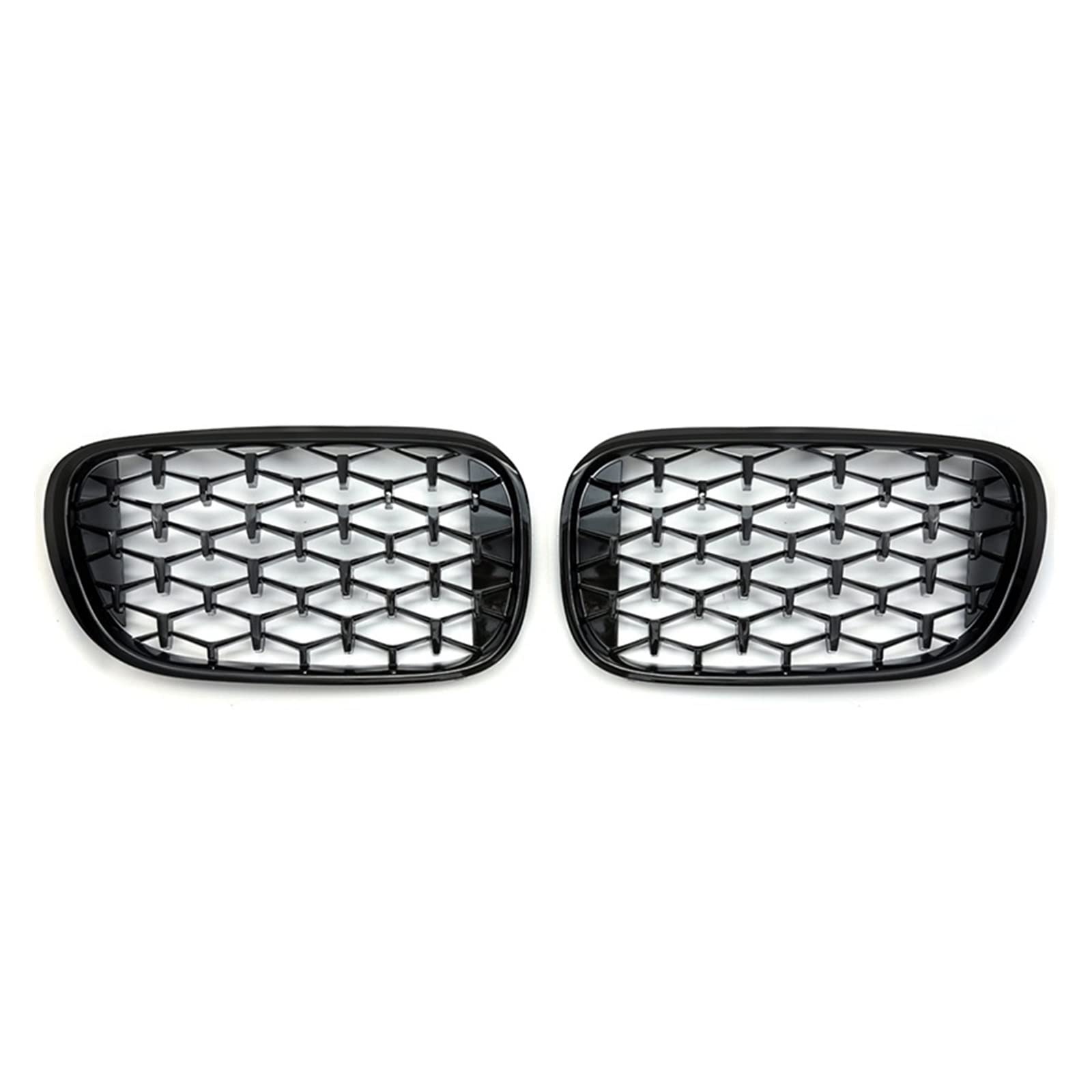 Front Grill Grills Für 7er G11 G12 2016-2020 Nierengitter Im Diamond-Stil, Renngitter, Ersatzteile, Zubehör, Auto-Styling(Gloss Black) von YSBVBLRMRV