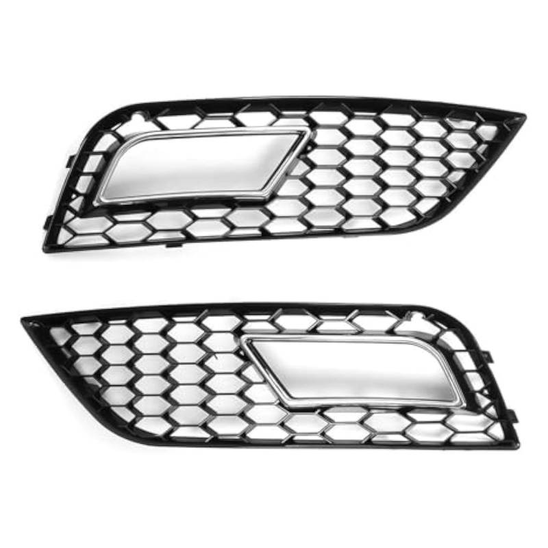 Front Grill Grills Für A4 B8.5 2013-2016 Nebelscheinwerfer Wabenstruktur Auto-Frontstoßstange Nebelscheinwerfer Kühlergrill-Abdeckung Vorderes Nierengitter(OneColor) von YSBVBLRMRV