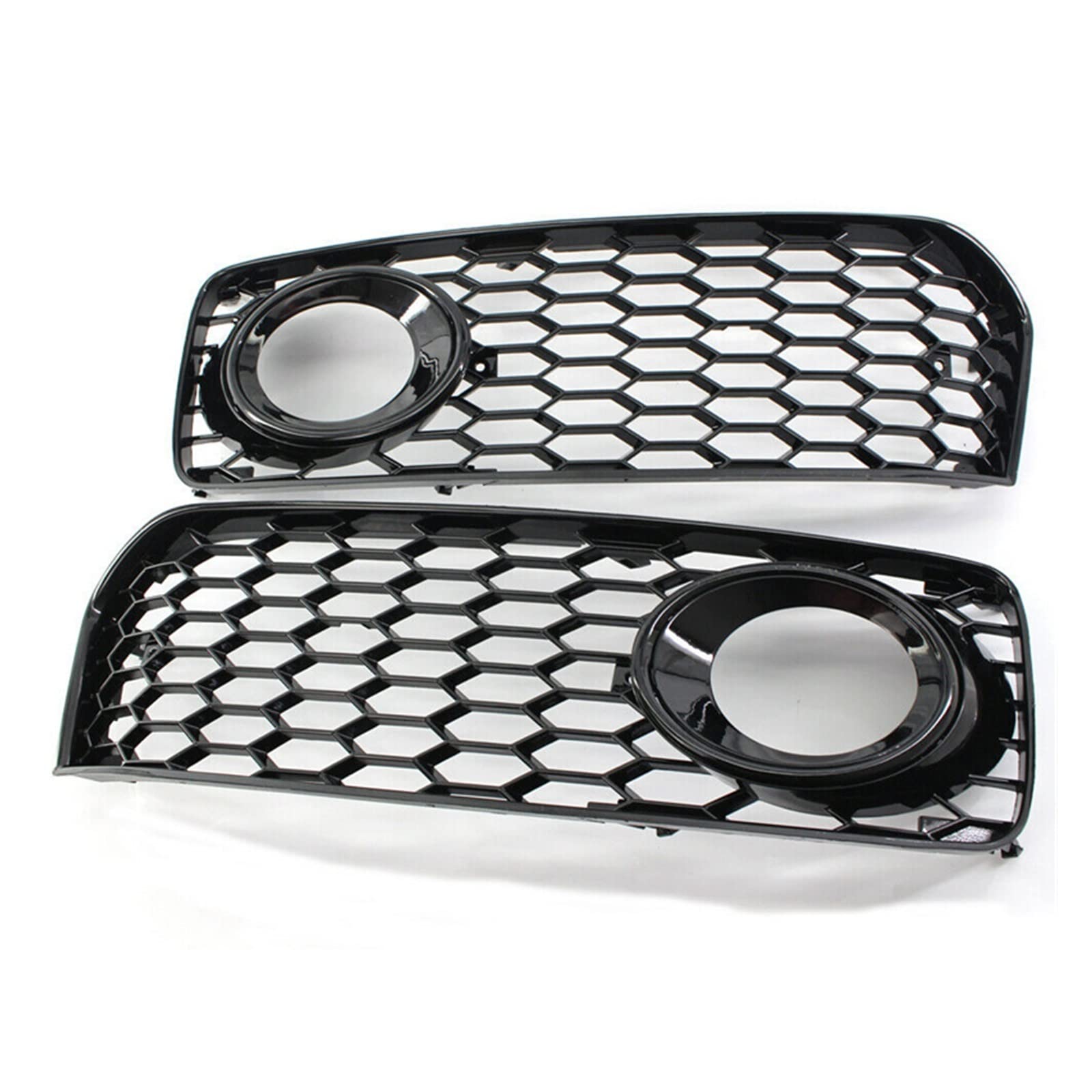 Front Grill Grills Für A5 Für B8 Für SLine Für S5 2008 2009 2010 2011 2012 Auto Vorderen Stoßfänger Lampe Grille Grill Abdeckung Mesh Waben Hex(Schwarz) von YSBVBLRMRV