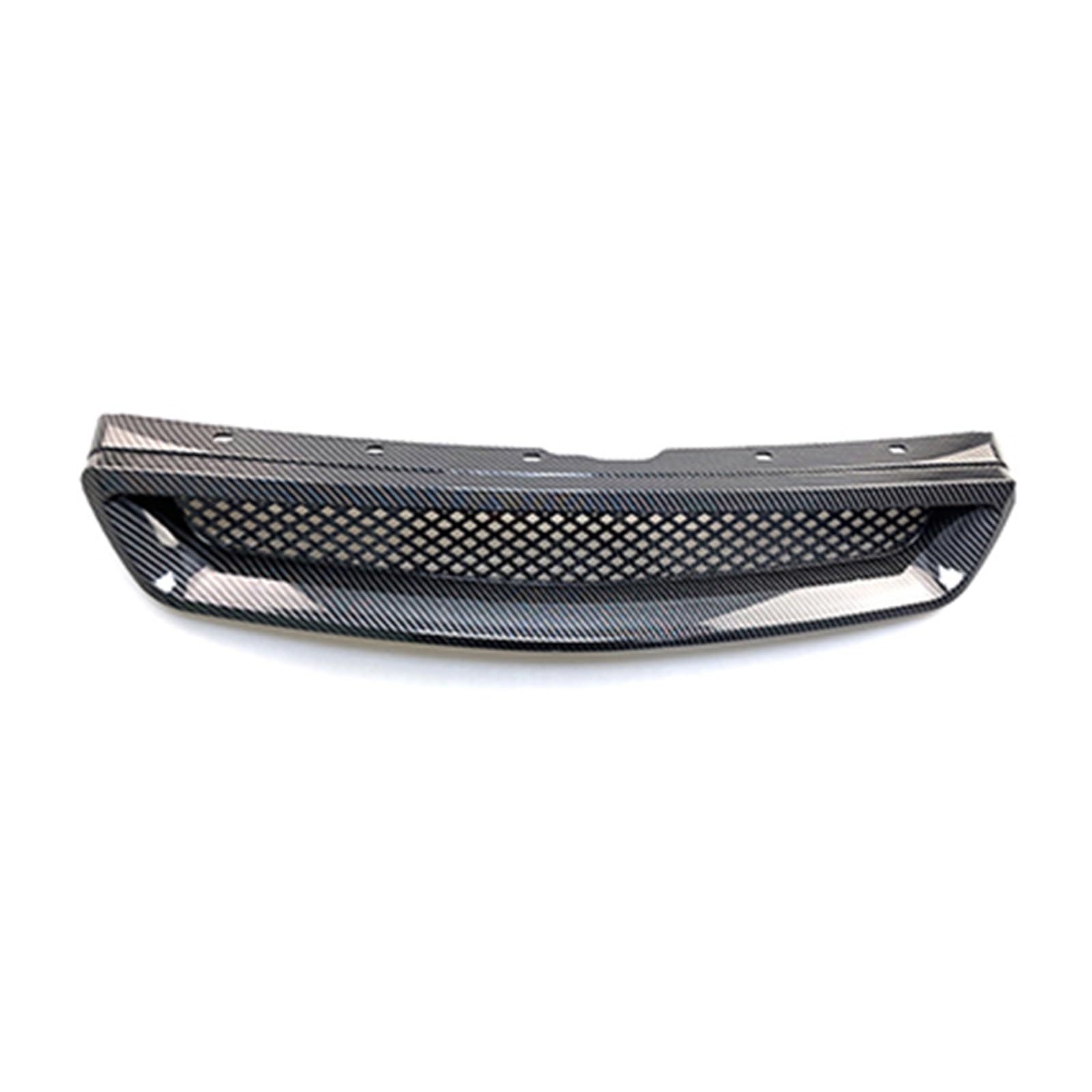 Front Grill Grills Für Civic Für EK Für CX Für DX Für EX 1999 2000Auto Mesh Stoßfänger Vorne Mesh Grille Abdeckung Trim(Schwarz) von YSBVBLRMRV
