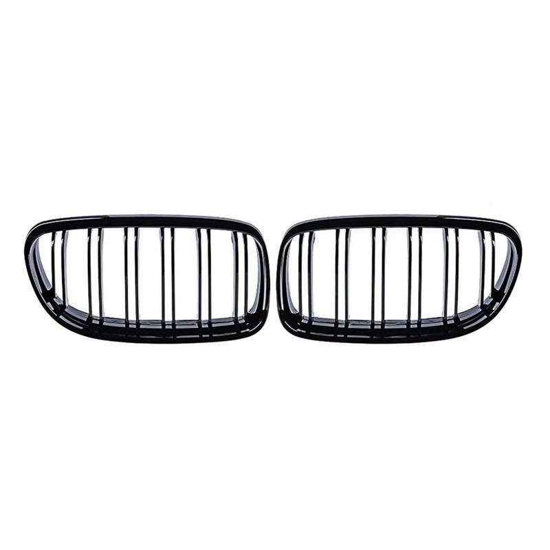 Front Grill Grills Für E90 Für E91 Für LCI Für 3er Für Limousine Für Wagon 2009 2010 2011 2012 Auto Kühlergrill Einlass Grille(Bright Black) von YSBVBLRMRV