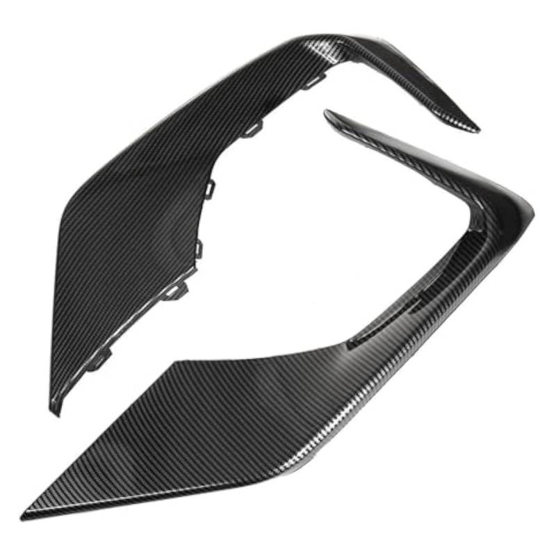 Front Grill Grills Für Focus MK4 ST ST-Linie/X 2019-2021 MK4 Auto Stoßstangengrill Auto Frontgrill Nebelscheinwerfer Grillabdeckung Frontnierengitter(Carbon Fiber Look) von YSBVBLRMRV