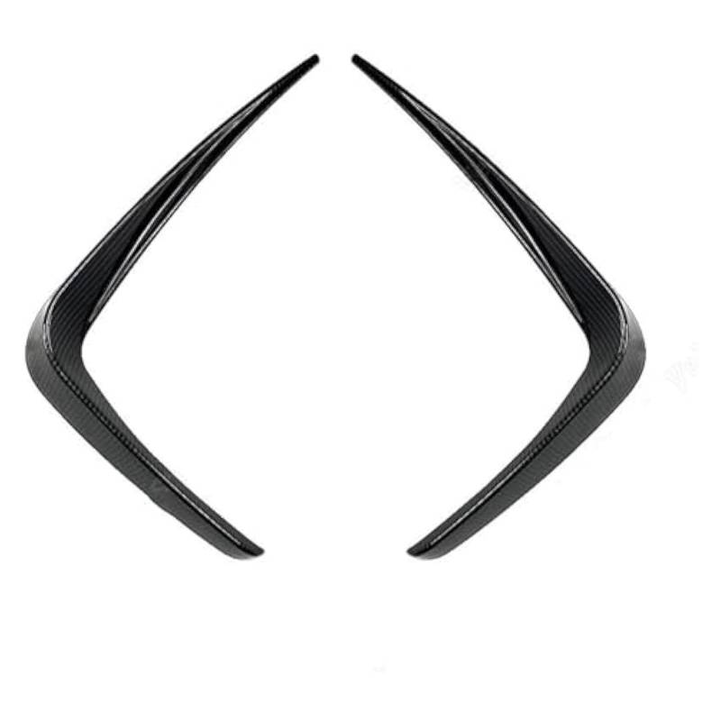 Front Grill Grills Für G20 G21 318i 320i 325i 330i 330d 330e 2019-2022 Auto Vorderen Stoßfänger Lip Spoiler Nebel Lampe Abdeckung Trim Grille Diffusor(Carbon Look) von YSBVBLRMRV