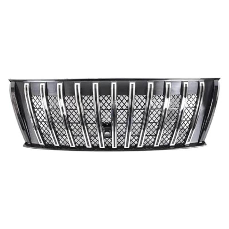Front Grill Grills Für Hyundai Für Tucson 2021-2023 Auto Vorderen Stoßfänger Kühlergrill Kühlergrill Oberen Kühlergrill 1PCS Front Niere Grille(Chrome Plated) von YSBVBLRMRV