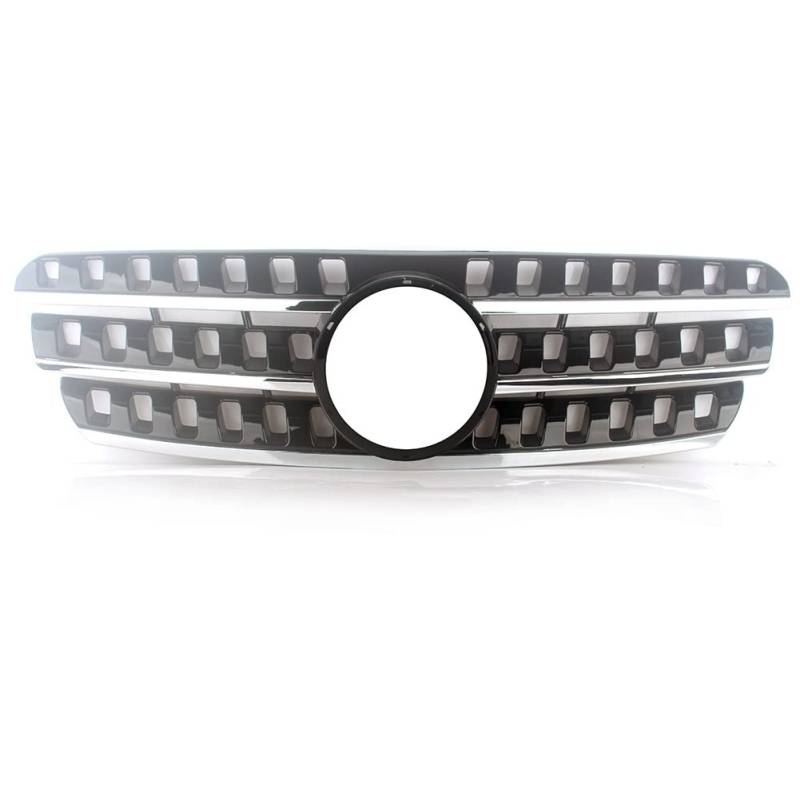 Front Grill Grills Für M&ercedes B&ENZ W163 ML-Klasse 1999–2004 Front Racing Billet Stoßstangengitterabdeckung(Silber) von YSBVBLRMRV