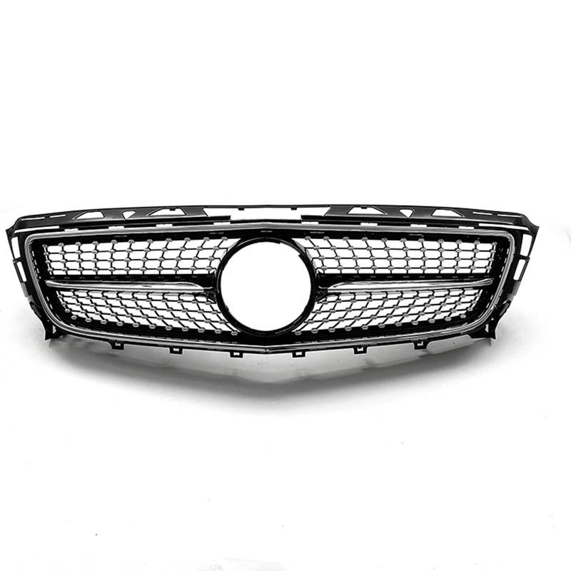 Front Grill Grills Für M&ercedes Für B&ENZ Für CLS Für Klasse Für W218 Für CLS350 Für CLS500 2011-2014 Auto Obere Stoßstange Haube Mesh Grid Kühlergrill von YSBVBLRMRV