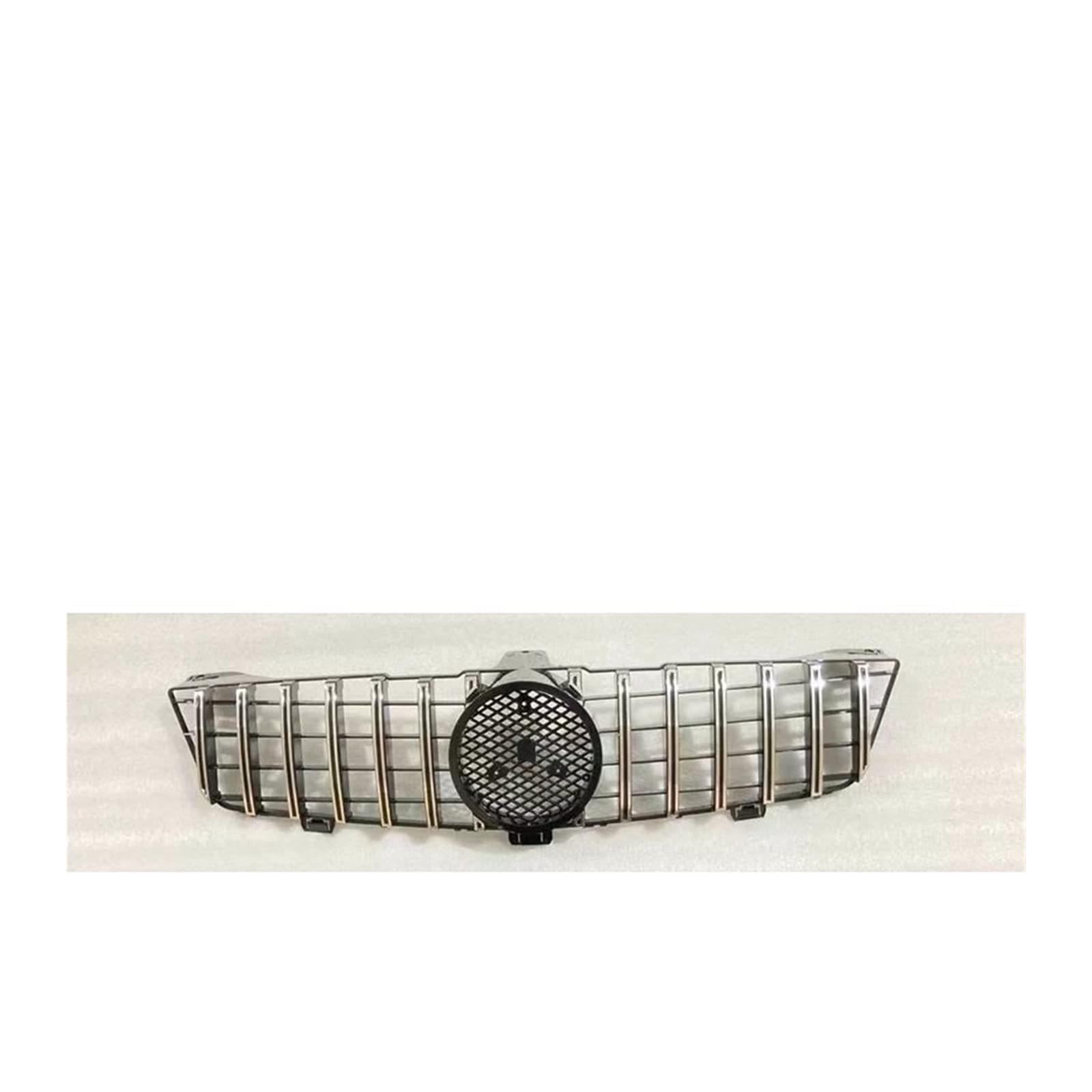 Front Grill Grills Für M&ercedes Für B&ENZ Für CLS Für W219 2005-2010 Auto-Mittelgrill-Stoßstange ABS Vorderer Mittlerer Grill Auto-Styling-Diamant-Grill Mit Logo(Style 8) von YSBVBLRMRV