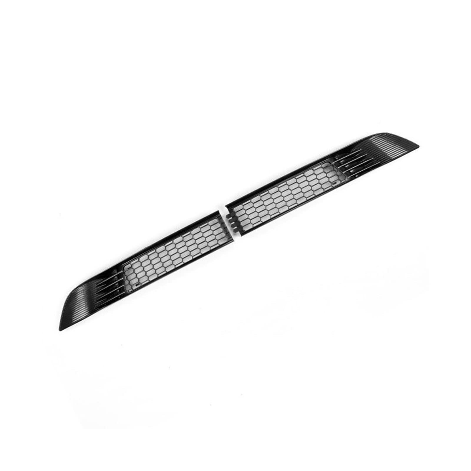 Front Grill Grills Für Modell 3 Y 2017-2022 Auto-Frontstoßstange, Untere Renngitter, Anti-Insekten-Netz, Mid-Net-Lufteinlassgitter(M3 Matte Black B) von YSBVBLRMRV