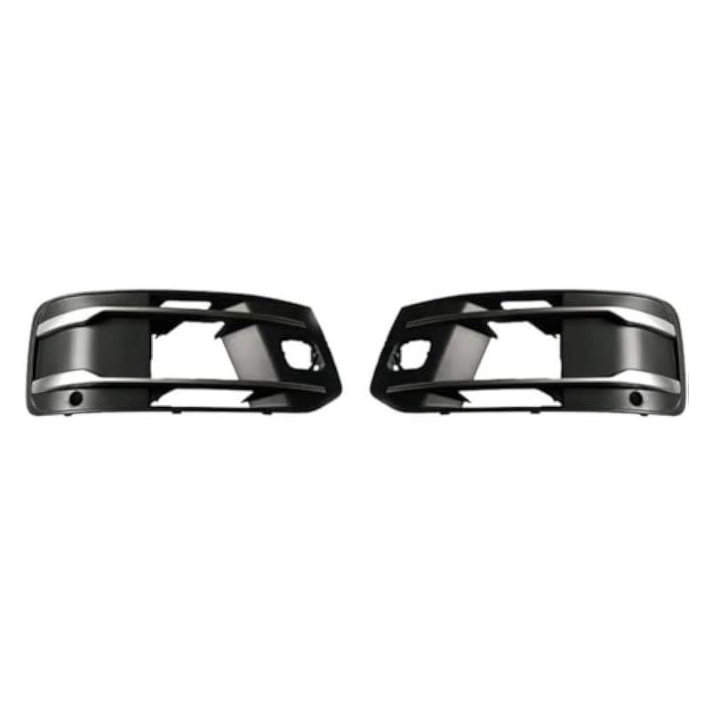 Front Grill Grills Für Q7 2018 2019 4M0807681 4M0807682 Auto Lampe Rahmen Gitter Front Unteren Stoßfänger Nebel Licht Kühlergrill Vorne Niere Grille(1pair) von YSBVBLRMRV