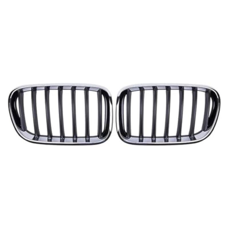 Front Grill Grills Für X3 F25 2011-2013 Front Niere Grille Auto Vorderen Stoßfänger Haube Niere Grille ABS Chrom Racing Grills Zubehör von YSBVBLRMRV