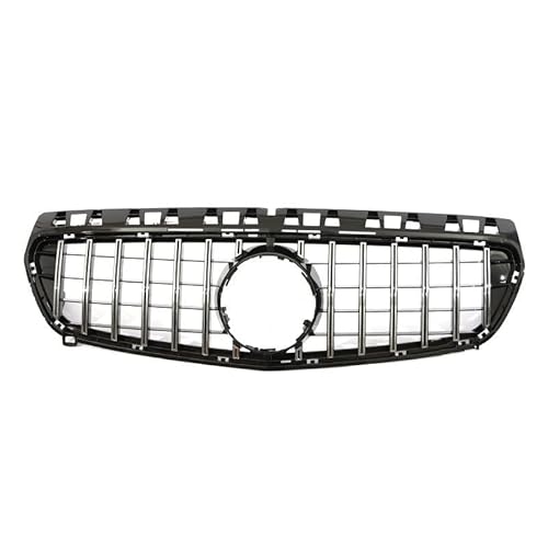 Front Grill Grills Style Auto Frontstoßstange GTR Kühlergrill Für M&ercedes B&ENZ A-Klasse W176 W177 Grill 2013–2020(B W176 Black 13-15) von YSBVBLRMRV