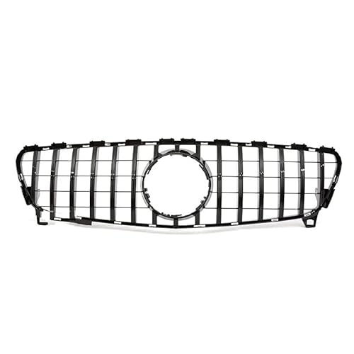 Front Grill Grills Style Auto Frontstoßstange Panamericana GTR Kühlergrill Für M&ercedes B&ENZ A-Klasse W176 W177 Grill 180 200 250 260 2013-2019(W176 Black 16-18) von YSBVBLRMRV