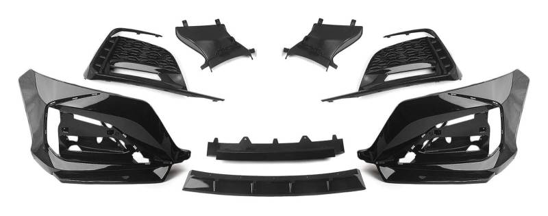 Front Nierengrill Grills Für A&ccord 10th 2018-2021 Frontstoßstangenabdeckung Autogehäuse Ansaughaube Splitter Spoiler Kit Frontnierengitter(Unpainted) von YSBVBLRMRV