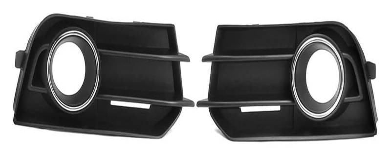 Front Nierengrill Grills Für A1 8X 2010-2014 Auto Gitter Auto Stoßstange Nebel Licht Kühlergrill Auto Front Stoßstange Nebel Lichter Abdeckung Nebel Lampe Kühlergrill von YSBVBLRMRV