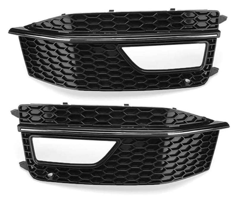 Front Nierengrill Grills Für A4 B8 Für S-Line S4 2012-2015 8K0807681P 8K0807682P Auto Gitter Auto Vorderen Stoßfänger Unteren Nebel Licht Grill(5) von YSBVBLRMRV