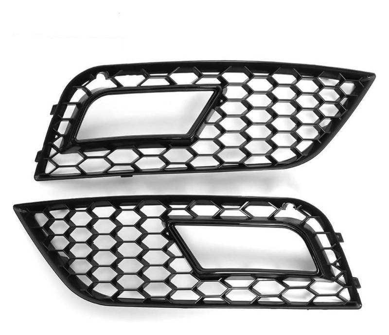Front Nierengrill Grills Für A4 B8.5 2013-2016 Nebelscheinwerfer Lampenabdeckung Kühlergrill Autogitter Autostoßstange Nebelscheinwerfer Frontstoßstange Kühlergrill(F) von YSBVBLRMRV