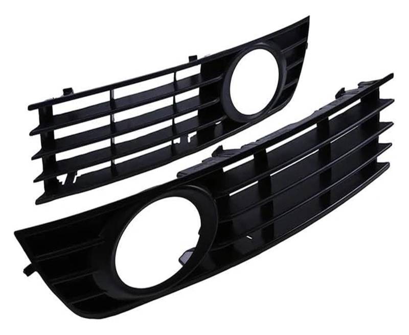 Front Nierengrill Grills Für A4 Limousine 1,8 L L4 3,0 L V6 2002-2004 Außenteile Auto Nebelscheinwerfer Kühlergrill Abdeckung Front Lower Bumper Grille Styling(1 Pair) von YSBVBLRMRV