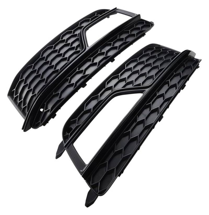 Front Nierengrill Grills Für A5 S5 S-Linie 2013-2016 Auto Linie Front Stoßstange Nebel Licht Lampe Grill Abdeckung Zellular Gitter Chrom Schwarz Auto Gitter(1) von YSBVBLRMRV