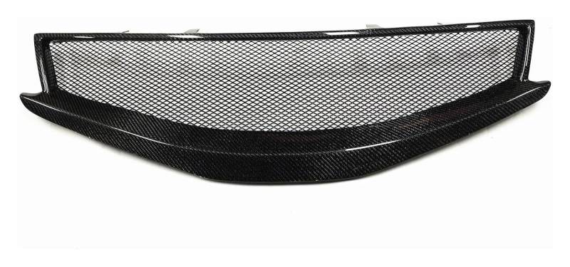 Front Nierengrill Grills Für Altima Für Teana Coupe 2008 2009 Auto Kühlergrill Oberen Stoßstange Haube Mesh Grid Trim Front Niere Grille(RHD Gray) von YSBVBLRMRV