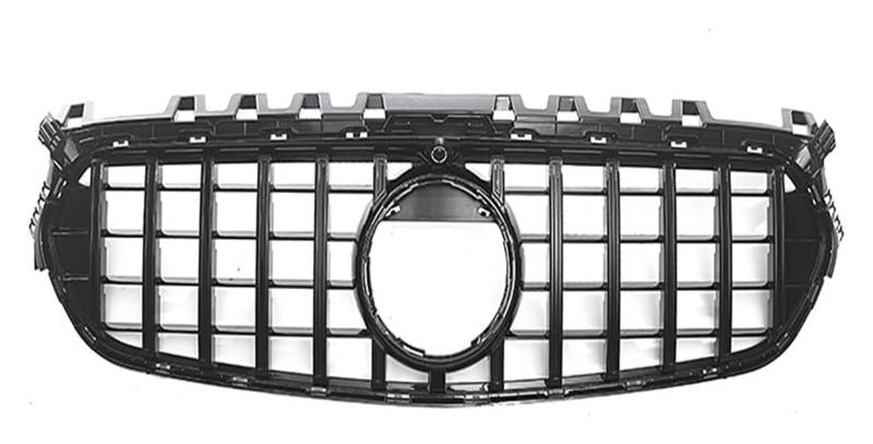 Front Nierengrill Grills Für B&ENZ Für B-Klasse Für W247 2020-2022 Frontstoßstangengrill Frontkühlergrills Auto Obere Ansaughaube Maschengitterverkleidung(Schwarz) von YSBVBLRMRV