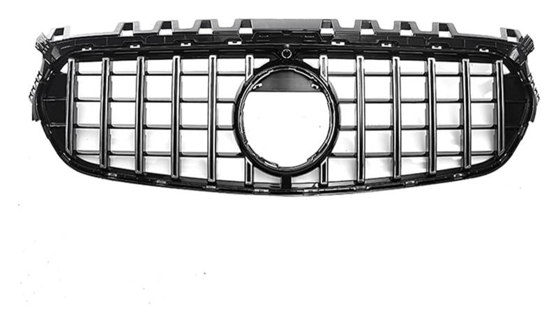 Front Nierengrill Grills Für B&ENZ Für B-Klasse Für W247 2020-2022 Frontstoßstangengrill Frontkühlergrills Auto Obere Ansaughaube Maschengitterverkleidung(Silber) von YSBVBLRMRV