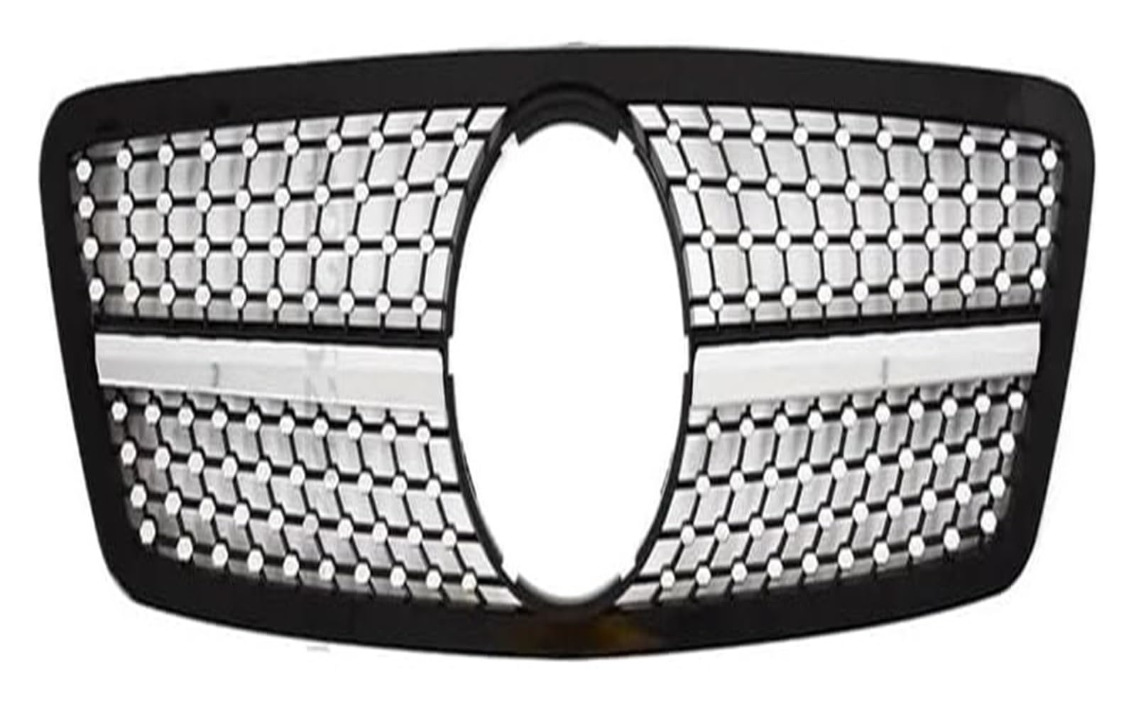 Front Nierengrill Grills Für B&ENZ Für C-Klasse Für W203 2000-2006 Frontstoßstangengrill Frontkühlergrills Autohaubengitter Frontstoßstangengrill(Diamond B Style) von YSBVBLRMRV