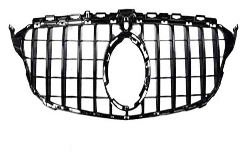Front Nierengrill Grills Für B&ENZ Für C-klasse Für W205 2014-2021 Front Stoßstangengrill Front Kühlergrills Auto Front Haube Grille Stoßstange Grill(2014-2018 GT Black) von YSBVBLRMRV