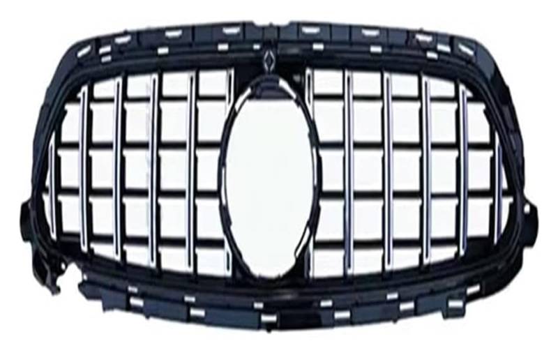 Front Nierengrill Grills Für B&ENZ Für E-klasse Für W213 2021 2022 Front Stoßstangengrill Front Kühlergrills Auto Front Haube Grille Stoßstange Grill(2021-2022 Silvery A) von YSBVBLRMRV