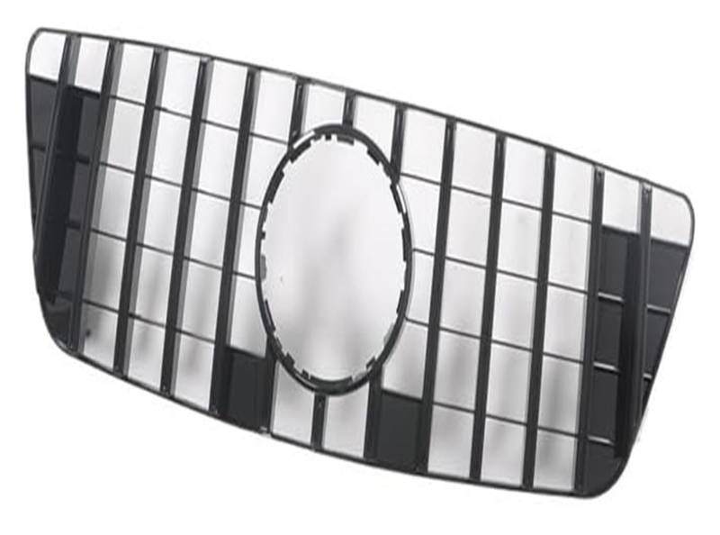 Front Nierengrill Grills Für B&ENZ Für W164 Für ML350 Für ML450 2009-2011 Auto Obere Haube Mesh Grid Front Stoßstange Grille Front Kühlergrills(Schwarz) von YSBVBLRMRV