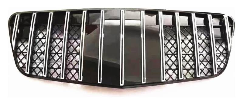 Front Nierengrill Grills Für B&ENZ Für W211 Für E-Klasse 2007-2009 Frontstoßstangengrill Frontkühlergrills Autooberhaube Maschengitter Frontgrill(Silber) von YSBVBLRMRV