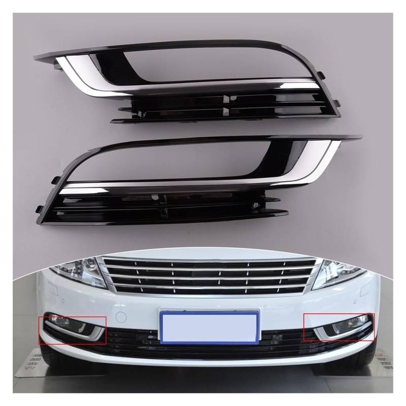 Front Nierengrill Grills Für CC 2013-2017 Auto Gitter Auto Stoßstange Nebel Licht Kühlergrill Front Stoßstange Nebel Licht Abdeckung Trim Grille Lünette Rahmen von YSBVBLRMRV