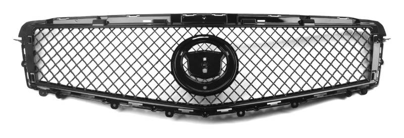 Front Nierengrill Grills Für Cadillac Für ATS 2013 2014 Frontstoßstangengrill Frontkühlergrills Auto Obere Haube Mesh Vent Grid Frontgrill von YSBVBLRMRV