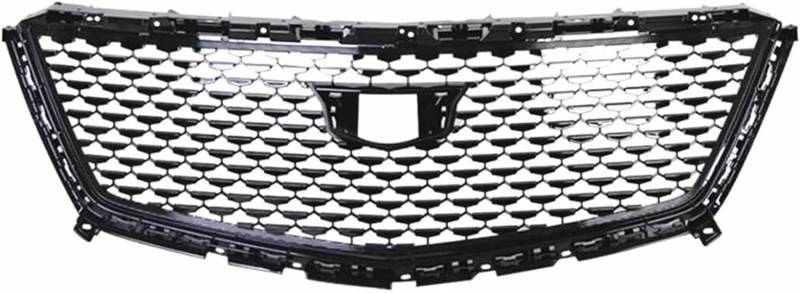 Front Nierengrill Grills Für Cadillac XT5 2016-2023 Frontgrill Racing Grills Schwarz Auto Stoßstange Grill Mesh Grid Kit Front Niere Grille von YSBVBLRMRV