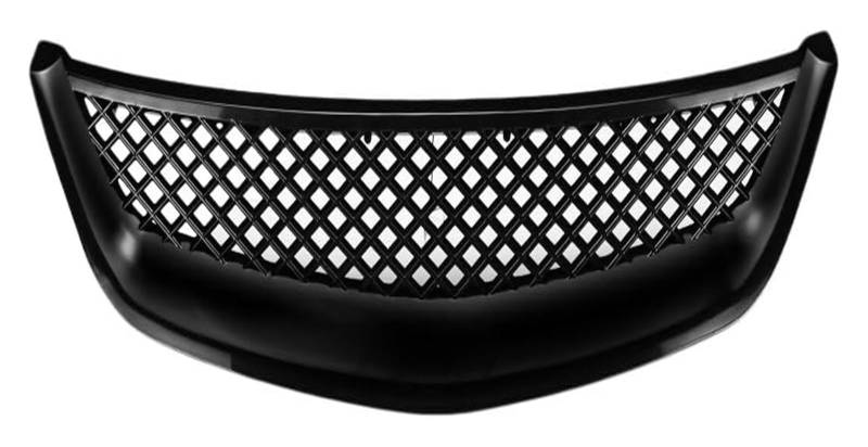 Front Nierengrill Grills Für Civic 2001 2002 2003 Frontstoßstangengrill Frontkühlergrill Auto Frontstoßstange Haube Mesh Grille(Schwarz) von YSBVBLRMRV