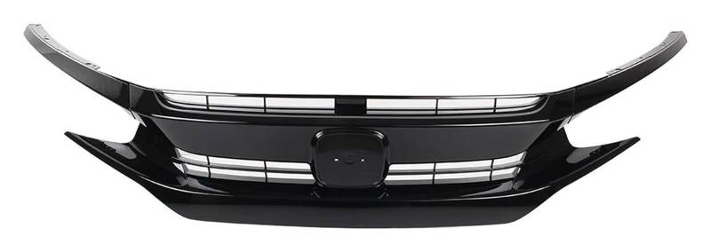 Front Nierengrill Grills Für Civic Coupe Limousine 2016–2018 Auto-Frontgrill Oberer Grill Kühlergrill Autoteile Vorderer Nierengrill von YSBVBLRMRV