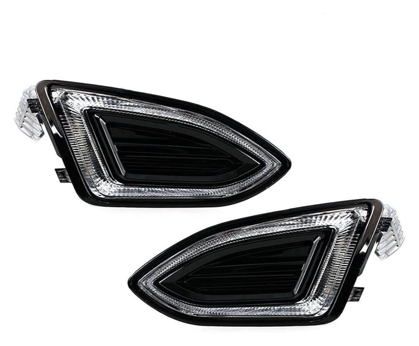 Front Nierengrill Grills Für Edge 2015–2018 LED-Auto-Frontgrill Stoßstangengrill Unterer Kühlergrill Nebelscheinwerfer Kühlergrill-Abdeckungsrahmen Vorderer Nierengrill(One Pair) von YSBVBLRMRV