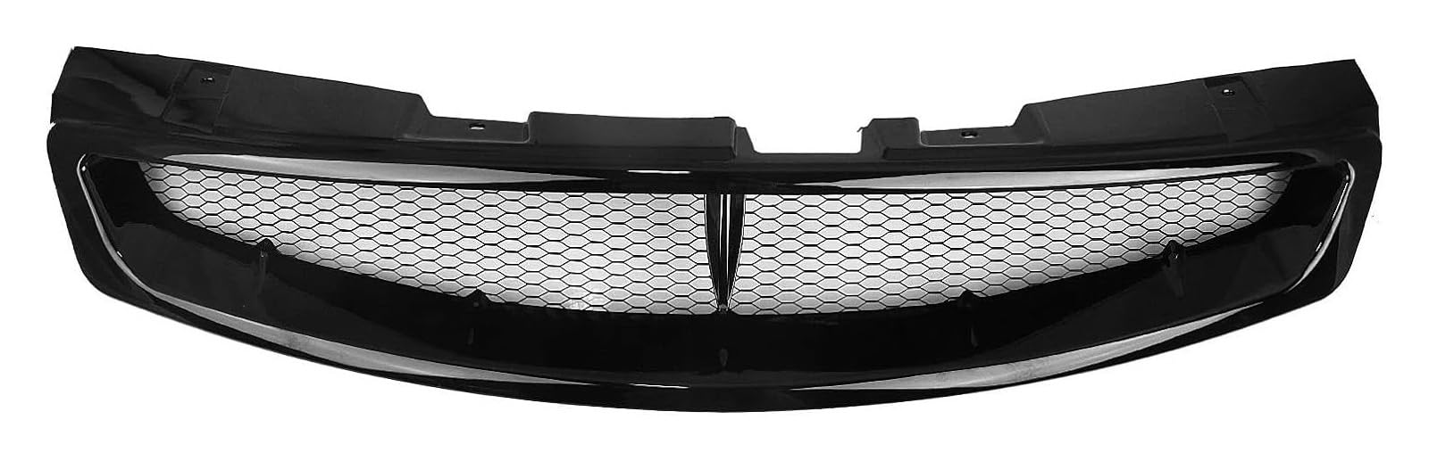 Front Nierengrill Grills Für G35 Coupe 2 Tür 2003-2007 Racing Grills Oberer Stoßstangengrill Kühlergrill Mesh Front Nierengrill(Gloss Black) von YSBVBLRMRV