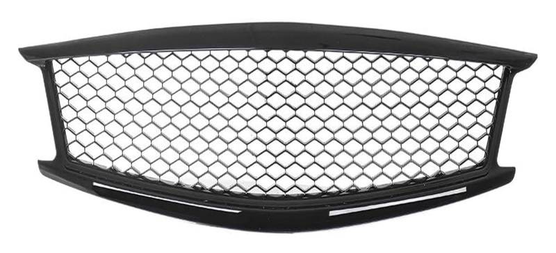 Front Nierengrill Grills Für G37 2010-2014 Frontstoßstangengrill Frontkühlergrill Auto Front Obere Haube Mittelgrill Panel Mesh(Glossy Black) von YSBVBLRMRV