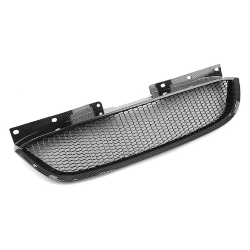 Front Nierengrill Grills Für Hyundai Für Genesis Coupe 2008-2012 Auto Front Grill Kühlergrill Stoßstange Grille Auto Kit Front Niere Grille(Carbon Texture) von YSBVBLRMRV