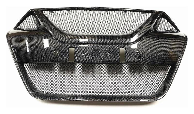 Front Nierengrill Grills Für Maxima 2016-2018 Auto Kühlergrill Oberen Stoßstange Grille Haube Mesh Grill Kühlergrill Vorne Niere Grille(RHD Gray) von YSBVBLRMRV