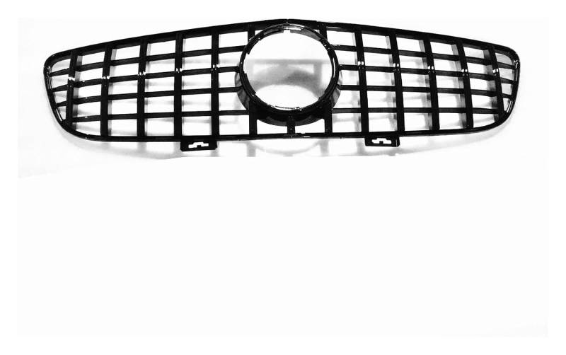 Front Nierengrill Grills Für Mercedes Für B&ENZ C197 SLS Für AMG 2010-2015 Auto Kühlergrill Mesh Oberen Stoßstange Haube Auto Teil Front Niere Grille(Schwarz) von YSBVBLRMRV
