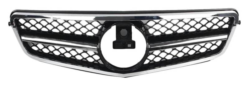 Front Nierengrill Grills Für Mercedes Für B&ENZ W204 C-Klasse C180 C200 C260 C63 2007–2014 Auto-Frontstoßstangengrill, 1-poliger Vorderer Nierengrill von YSBVBLRMRV