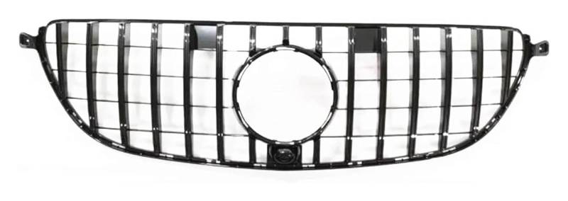 Front Nierengrill Grills Für Mercedes Für B&ENZ W217 S63 Für AMG GT 2015-2017 Auto Kühlergrill Stoßstange Haube Mesh Grill Auto Kit Front Niere Grille(Schwarz) von YSBVBLRMRV