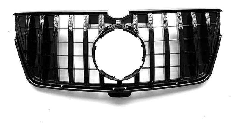 Front Nierengrill Grills Für Mercedes Für B&ENZ X164 GL550 GL63 GL350 GL450 2006-2012 Für GT-Stil Auto Frontstoßstange Grille Haube Mesh Grill Front Nierengitter(Schwarz) von YSBVBLRMRV