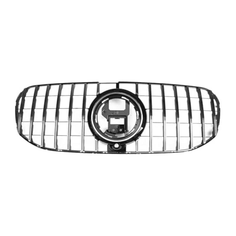 Front Nierengrill Grills Für Mercedes Für B&ENZ X167 GLS GLS580 GLS450 2020-2024 Auto Kühlergrill Oberen Stoßstange Grille Haube Mesh(Silber) von YSBVBLRMRV
