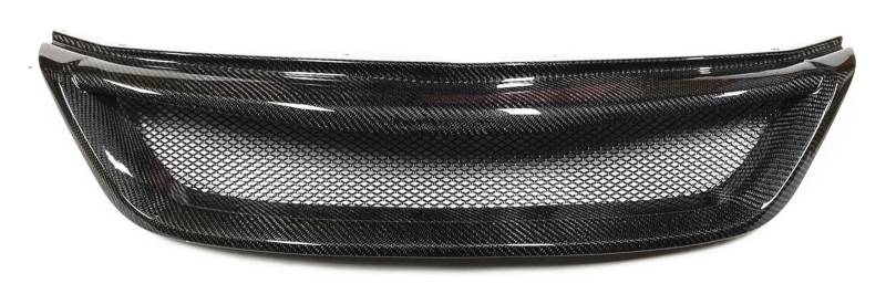 Front Nierengrill Grills Für Subaru Für Impreza WRX STI 2011-2014 Frontschürze Grille Intake Haube Mesh Grid Oberen Kühlergrill Vorne Niere Grille(RHD Gray) von YSBVBLRMRV