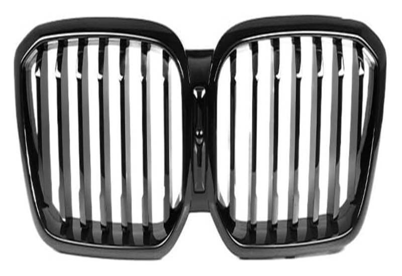 Front Nierengrill Grills Für X3 Für X4 Für G01 Für G02 2022 2023 Frontstoßstangengrill Frontkühlergrills Auto Dual Single Line Hood Grille(1-Slat) von YSBVBLRMRV