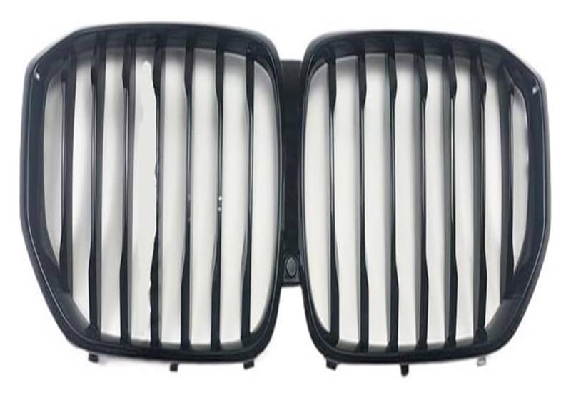 Front Nierengrill Grills Für X5 Für G05 Für M5 Für F95 2019-2022 Frontstoßstangengrill Frontkühlergrills Einzel-Doppellinie Fronthaubengrill(1 Line Glossy Black) von YSBVBLRMRV