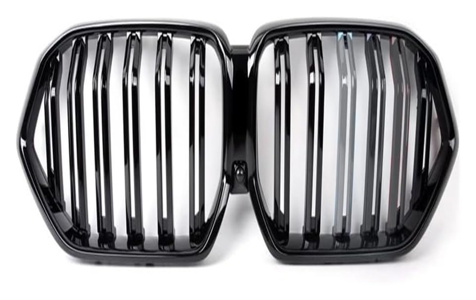 Front Nierengrill Grills Für X5 Für G05 Für M5 Für F95 2019-2022 Frontstoßstangengrill Frontkühlergrills Einzel-Doppellinie Fronthaubengrill(2 Line 3 Color) von YSBVBLRMRV